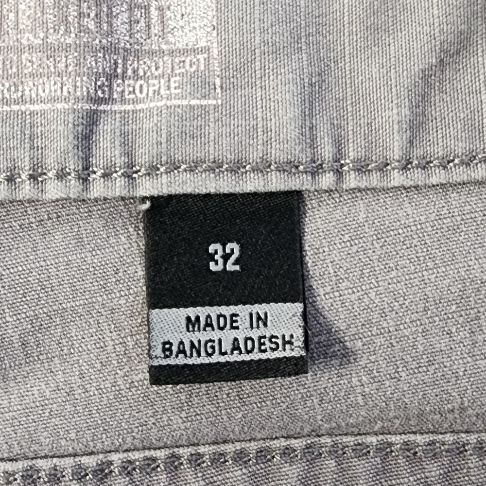 Carhartt Rugged Flex Cargo Work Shorts Gray Mens 32 Relaxed Fit B34727-M - Picture 5 of 9